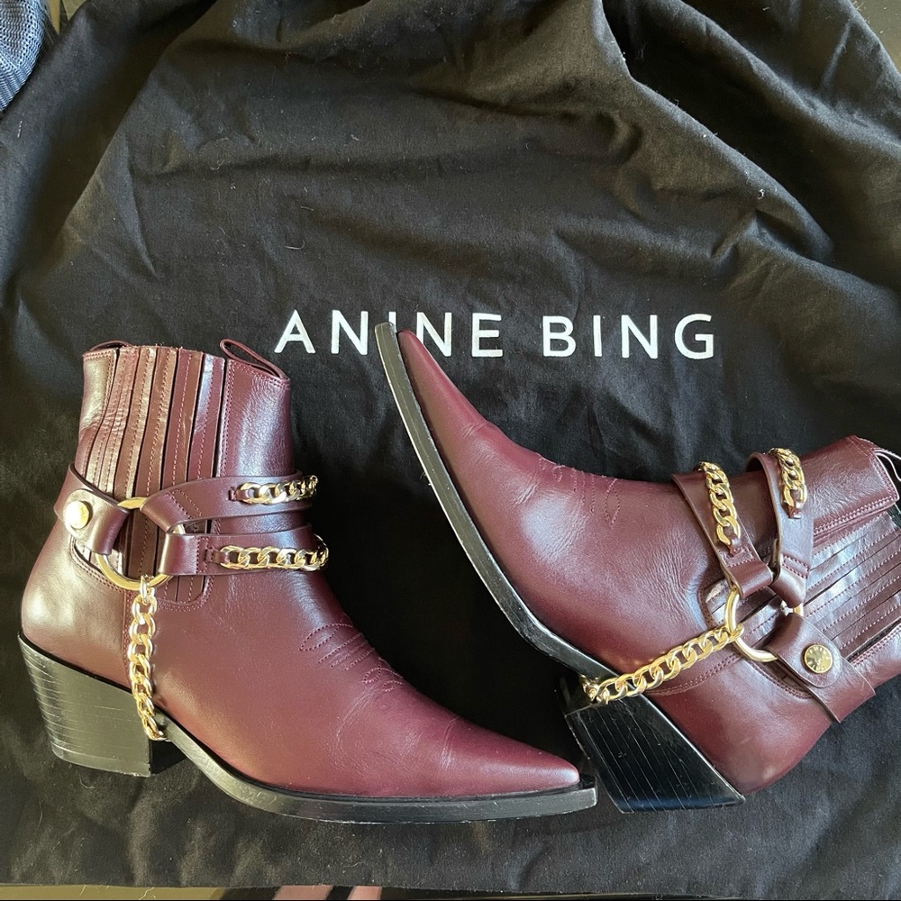 Anine Bing Harris cowboy boots